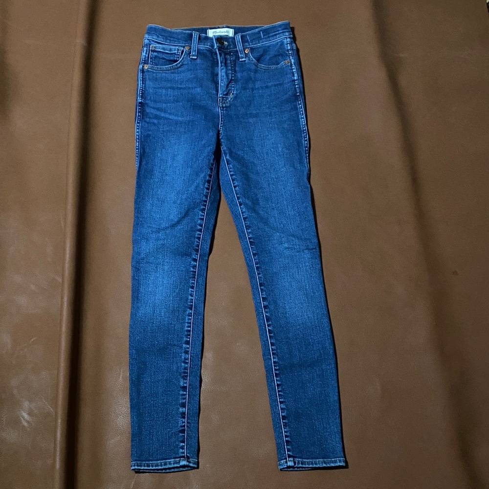 Madewell Women's Skinny Jeans in Deep Blue